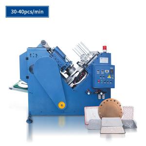 China Double Station Auto Paper Plate Forming Machine 9kw 80pcs/Min on sale