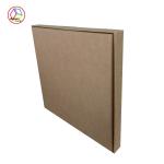 Brown Kraft Paper Gift Bags Folding Type Environmental Protection