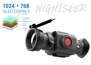 Wholesale 1024*768 OLED Thermal Imaging Scope 5 Hours Operation Time For Wild Life from china suppliers
