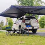 Sun Protection 270 Degree Car Awning For SUV Trucks Vans Logo Fabric Customizati