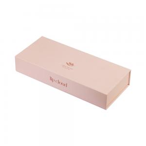 China Offset Printing Paperboard Magnetic Cosmetic Box Packaging Lipstick on sale