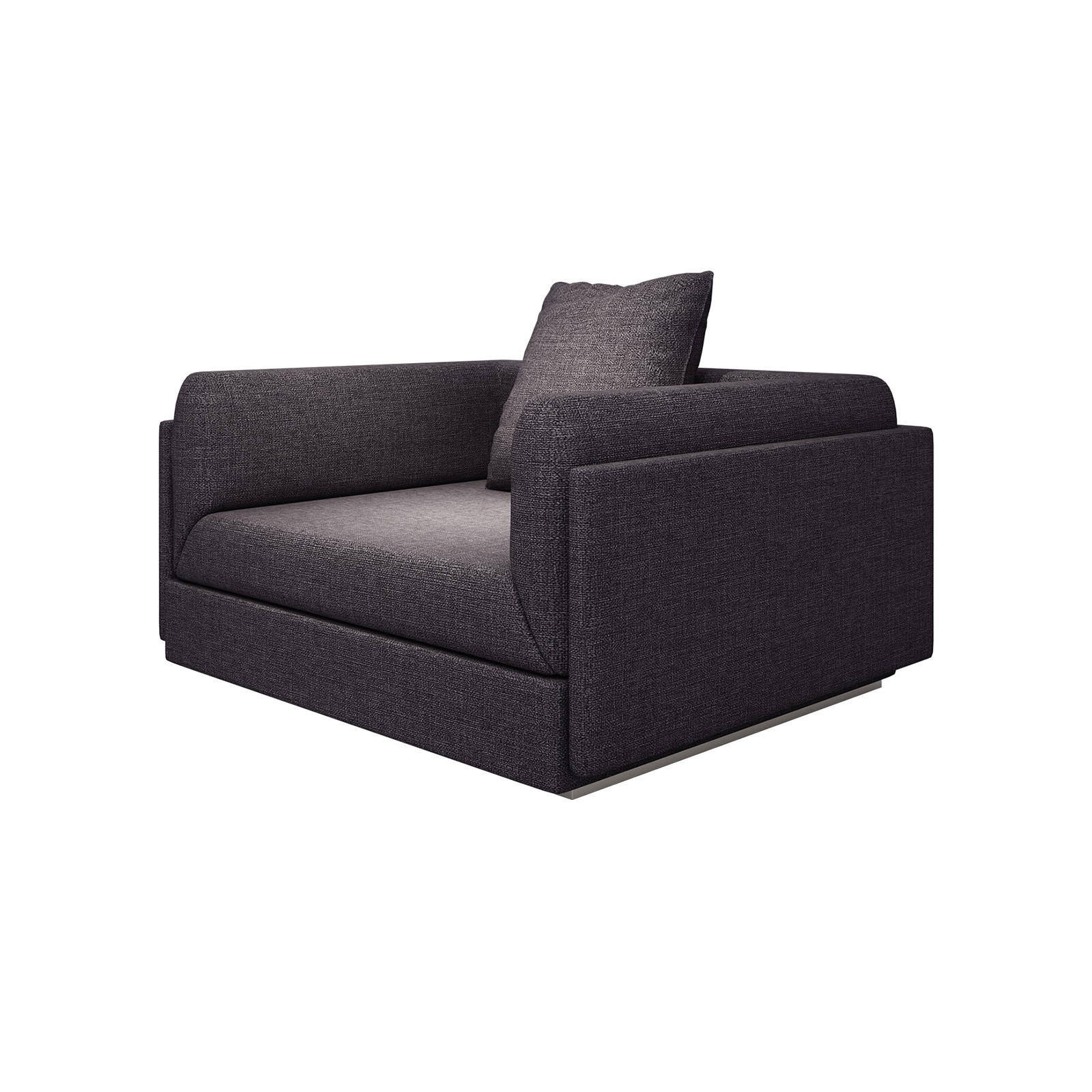 Lobby sofa furniture of Leather upholstery in Modern design for Hotel hall reception seating chairs