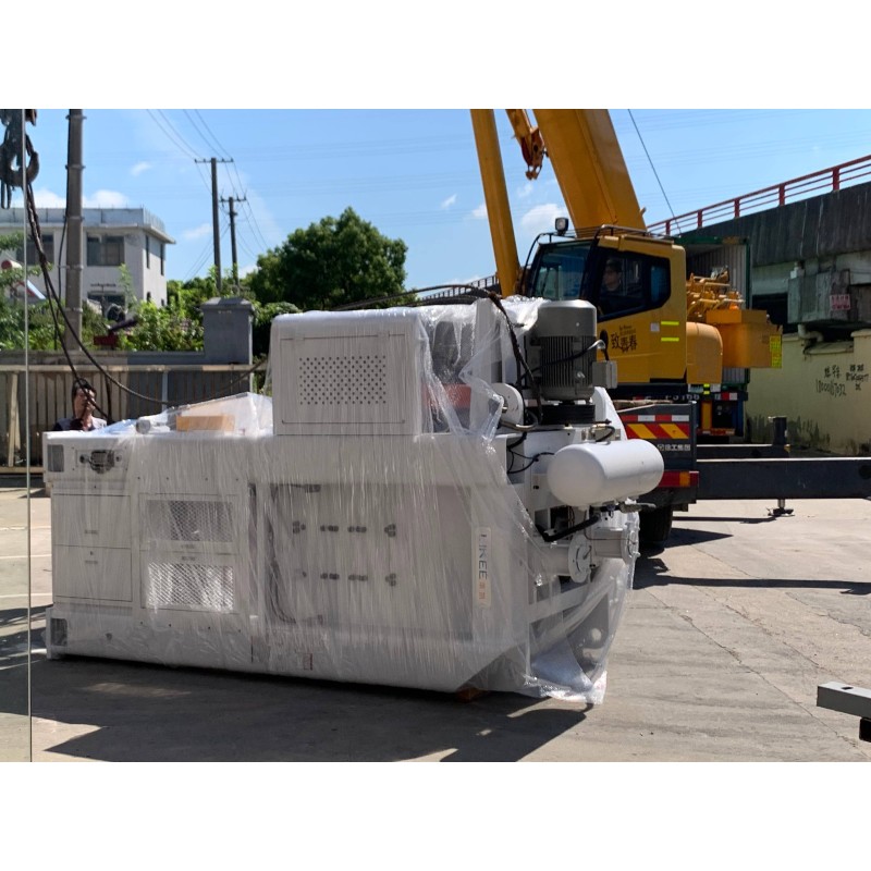 LK-T80 Aluminum Foil Making Machine with SMC Pneumatic Components 80ton Press Capacity for 24hour Operation
