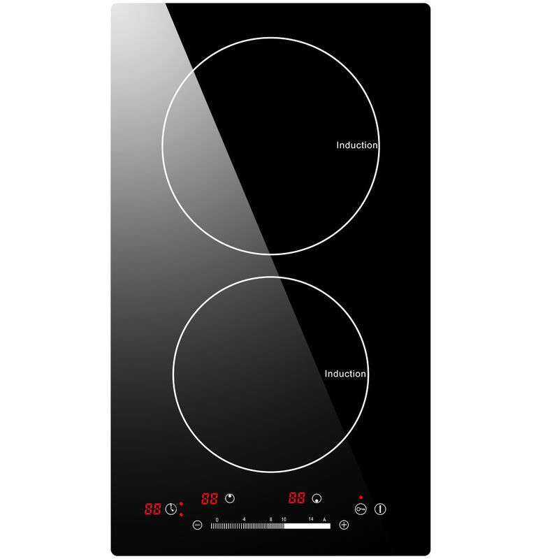 Child Lock Domino 2 Burner 3400W Wifi Induction Cooktop