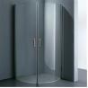 Buy cheap Curved Shower Tempered Glass Door Frameless 12mm For Decoration from wholesalers