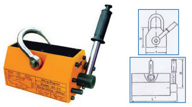 6000KG Standard Permanent Magnetic Lifting Clamp Magnetic Plate Lifter