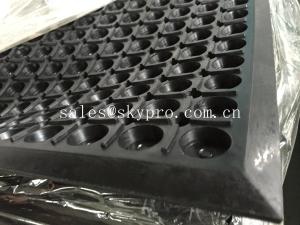 Wholesale Anti - fatigue drainage kitchen rubber mats heavy duty and oil resistant from china suppliers