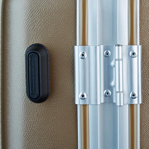 Anti-theft Business Carry on Suitcase with High Capacity and No Zipper Closure