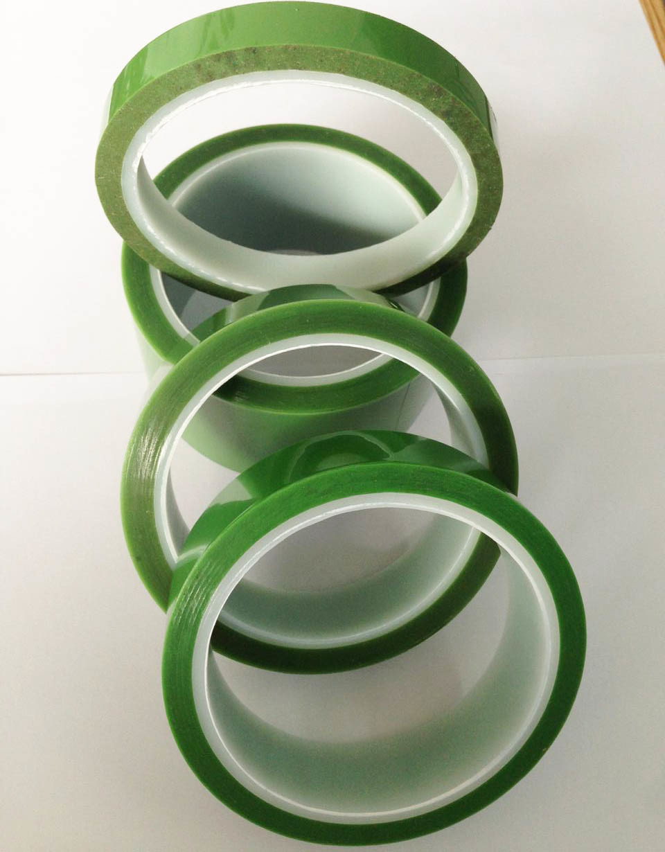 55um PET Silicone Tape Radiation resistance characteristic for spraying powder