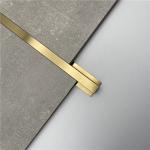 Restaurant decoration 304 316 stainless steel T profile L shape tile trim