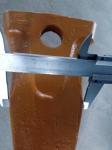 2713-1219 Daewoo Style Dirt Excavator Ripper Tooth For Model #S280V #S290V