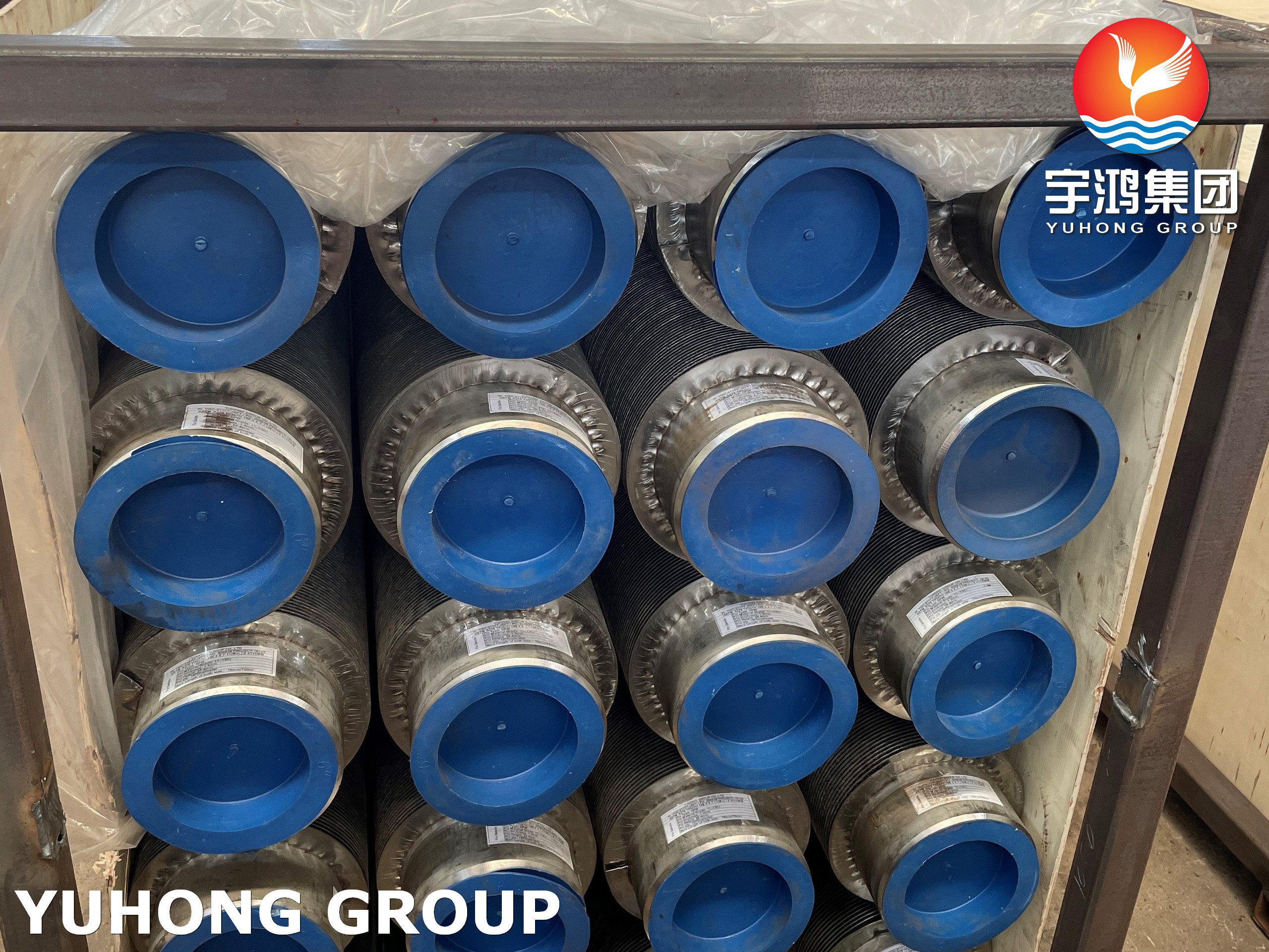 ASTM A106 Gr. B Carbon Steel High Frequency Welded Spiral Fin Tube