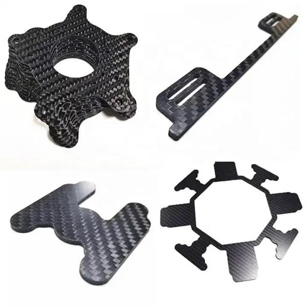 Electric Cars UAV Trucks Wind Blades Medical CNC Cut Carbon Fiber Laminated