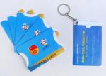 Good Looking Vertical Durable PVC Badge Holder For Credit Cards