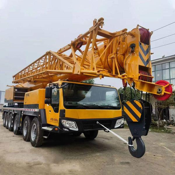 Used QY100 100 Ton Telescopic Truck Crane 58000 kg Weight 2001-4000 Working Hours
