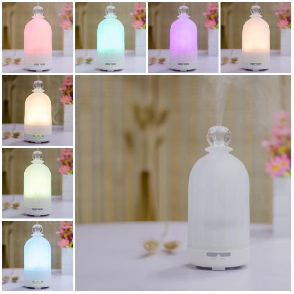 7 Color Changing Glass Ultrasonic Diffuser With Adjustable Mist Mode