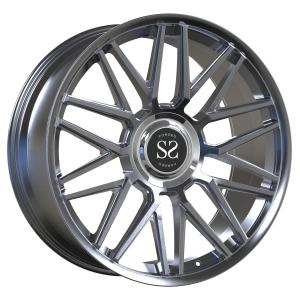 Wholesale Brushed 1 Piece Monoblock Forged Wheels 24 Inch Staggered ESCALADE Car Rims from china suppliers