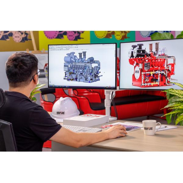 Electric Motor Powered Split Case Fire Pump for Effective Fire Suppression SCF250-200-600 3500 GPM