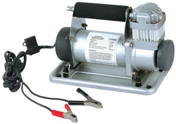 Metal Vehicle Air Compressors Portable Silver Fast Inflation12V 150 Psi Air