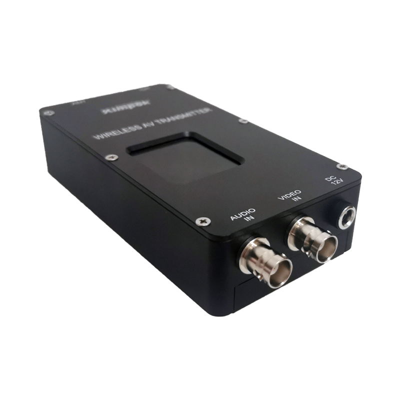 10 Watt RF Wireless Video Audio Transmitter and Receiver BNC Interface Type for Versatile Connection