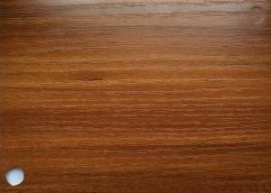 China 120 Micron Wood Grain PVC Decorative Film For Skirting Board Wrapping on sale