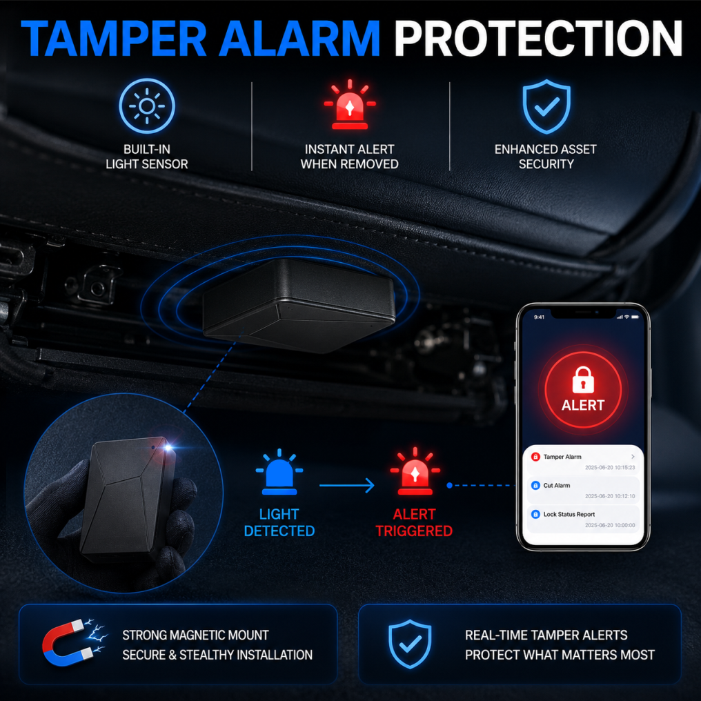 VA04 4G LTE Wireless Charging Smart Asset Tracker