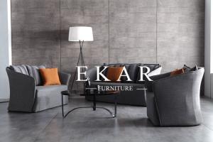 Wholesale Classical Gray Color Modern Sofa Set Living Room Design A18 from china suppliers