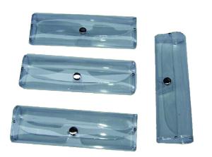 Wholesale clear plastic reading glasses cases unisex from china suppliers