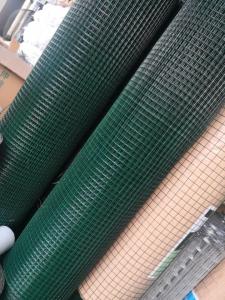 Wholesale Industrial Green PVC Coated Wire Coat Hot Dipped Galvanized Welded Gabion Mesh from china suppliers