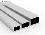 Champagne / Light Bronze Aluminum Window Extrusion Profiles for Milling Drilling
