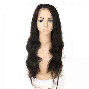 Wholesale Authentic Full Human Hair Lace Wigs With Baby Hair Double Weft No Shedding from china suppliers