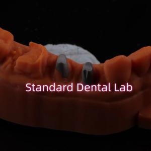 Wholesale Metal Post Core Crown CAD CAM Porcelain / Zirconia Coping Full Zircnonia Bruxier Crowns from china suppliers