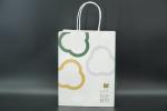OEM Twisted Handle Paper Bags Printing Bulk Kraft Bags biodegradable
