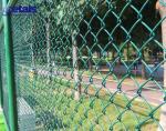 Galvanized Chain Link Fence For Metal Fence Football Ground Net