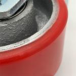 4 Inch Polyurethane Tread Cast Iron Rigid Caster