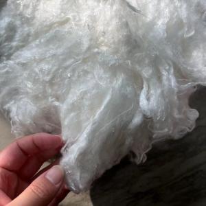 Wholesale 100% Viscose Cellulose Fiber Staple White Color Highly Absorbent from china suppliers
