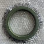 Stentex Stenter Machine Parts 122 Model Brush Wheel Stainless Steel Hair Green