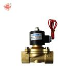 Viton 3/4 Inch Gas Water Brass Solenoid Valve High Temperature Resistance