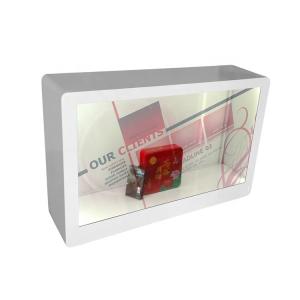 Wholesale Transparent Smart Showcase LCD Show Cabinet Box For Product Advertising from china suppliers