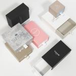 1200gsm Handmade Drawer Paper Box Jewelry Gift Box With Velvet Insert
