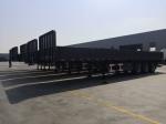 Jost Kingpin 3 Axle Side Wall Semi Trailer for Heavy Duty Transportation