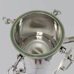 Industrial Stainless Steel Multi Cartridge Filter Housing For Water Treatment