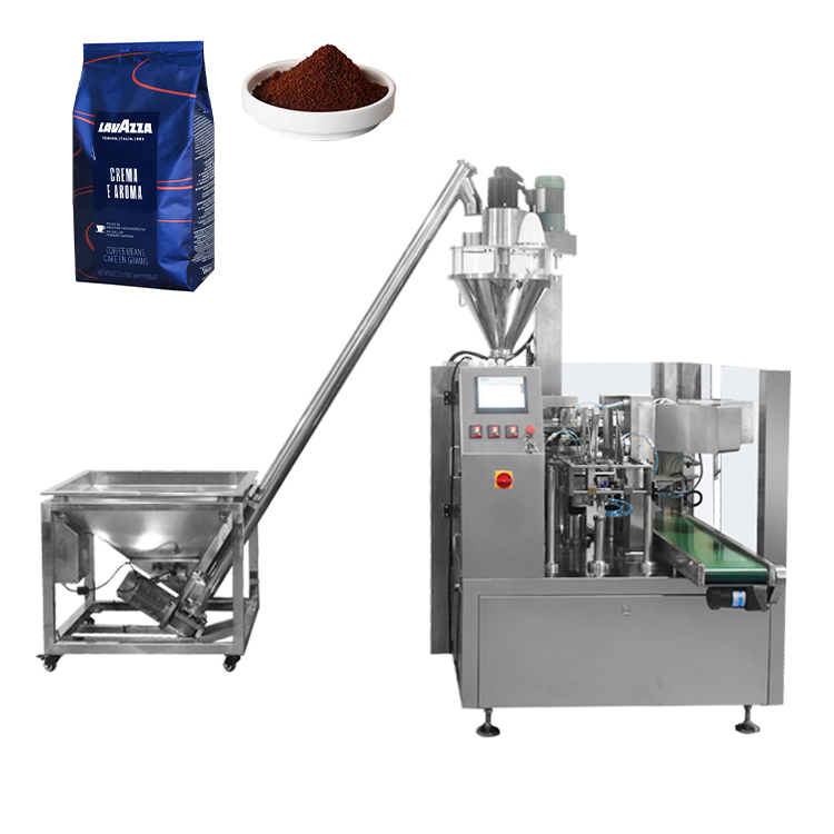 Full Automatic Rotary Premade Pouch Packing Machine 2.3KW Power