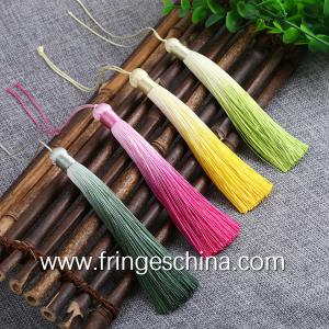 Wholesale Colorful classical wholesale chinese tassels trimming fringe for bookmark from china suppliers
