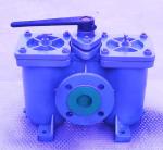 SHIPBUDING -CAST IRON DUPLEX OIL STRAINERS-DOUBLE OIL FILTER-DUPLEX OIL FILTER