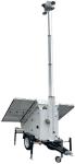 Customized Color Portable Solar Security Surveillance Camera Light Led Trailer