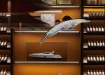 French modern minimalist luxury living room ceiling lamp high-end feather art