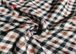 Single Jersey Polyester Microfiber Fabric Dty Brush Print Striped Stocklot
