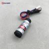 Buy cheap Powell Lens Uniform Line Laser Module 405nm 445nm 520nm 650nm 660nm Fixed Focus from wholesalers