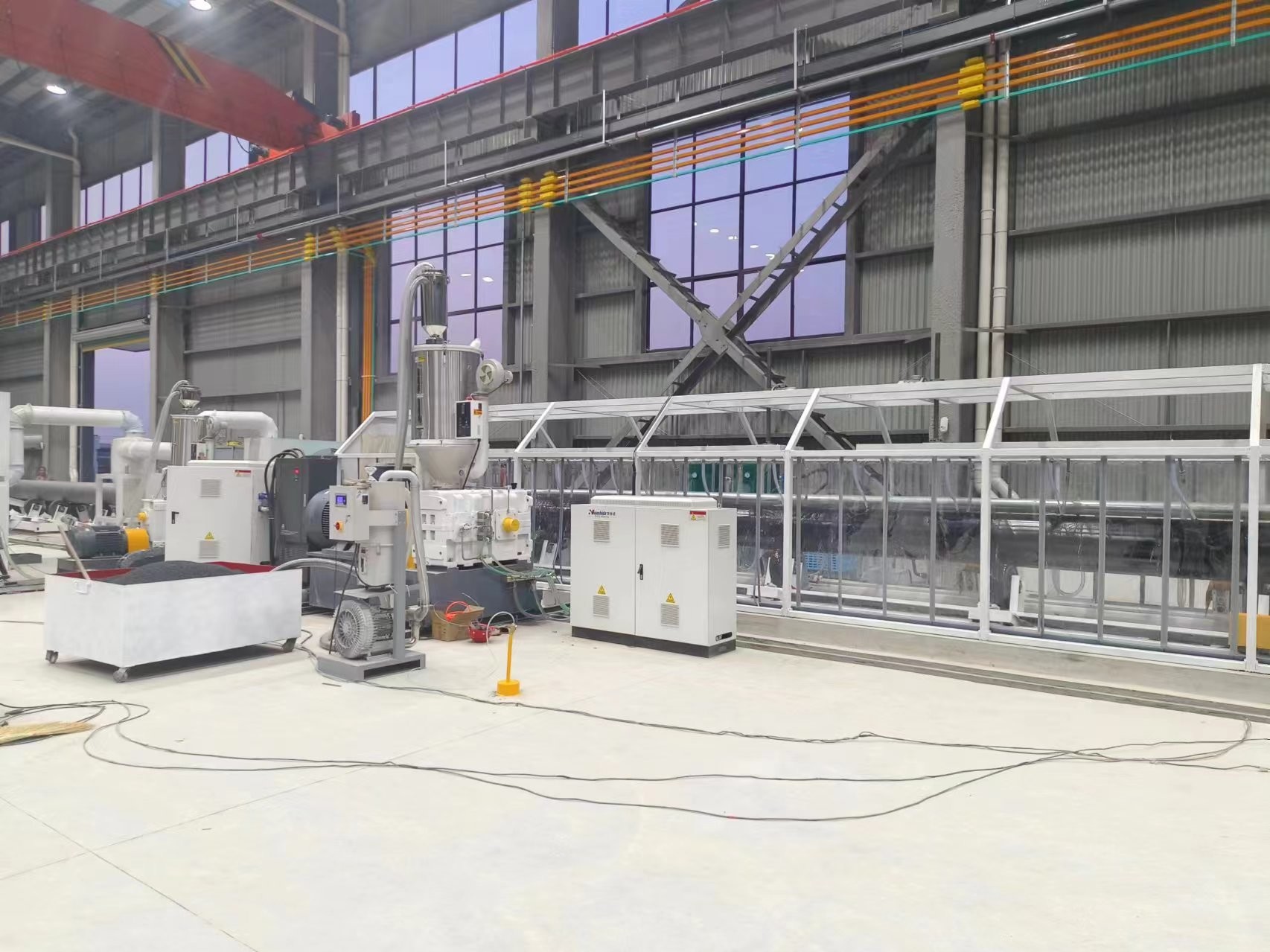 3LPE Coated Seamless Pipe Machine Automatic Epoxy Coating Production Line